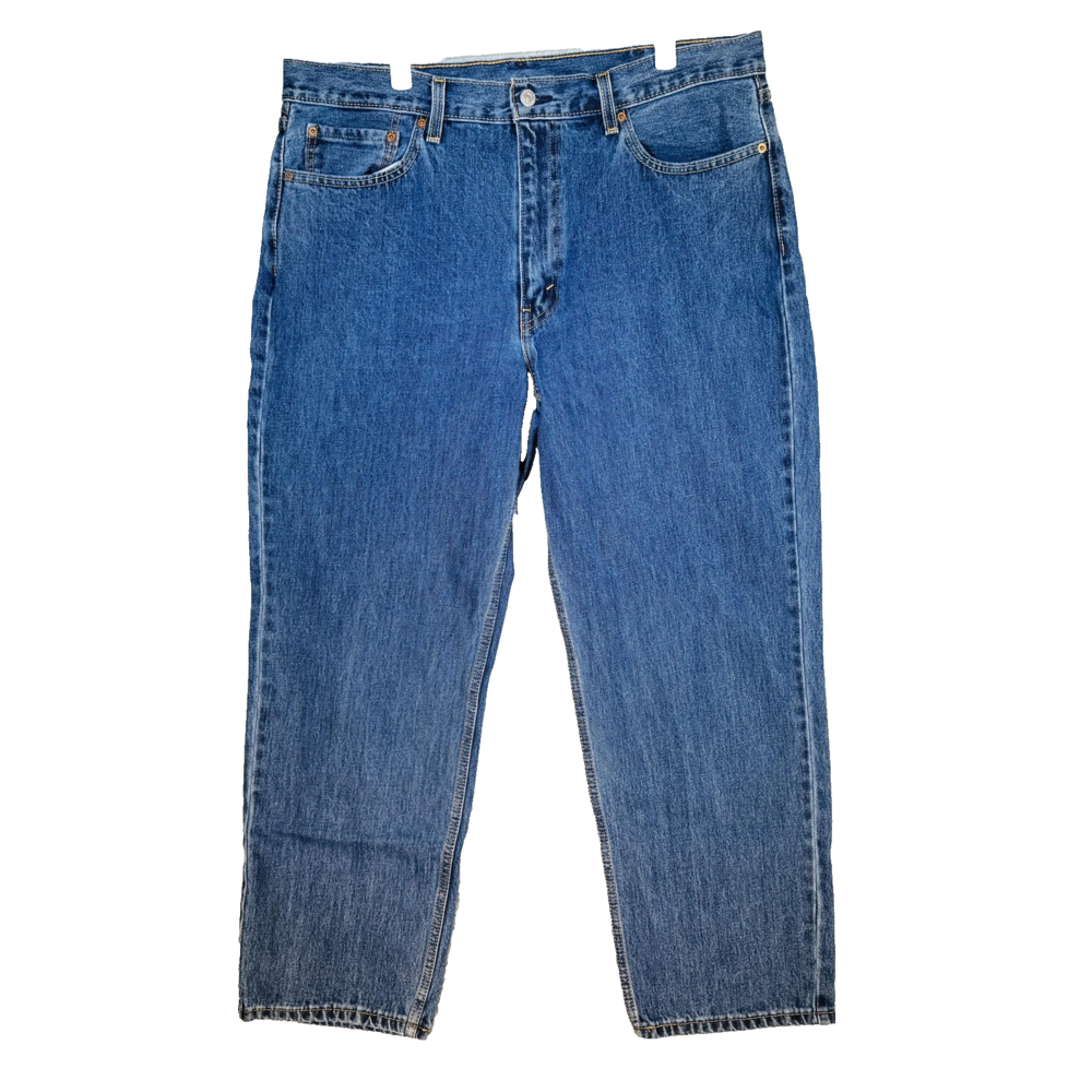 Levi's 550 Men's Jeans 38x30 Blue Denim Relaxed Fit Tapered Leg Medium Wash